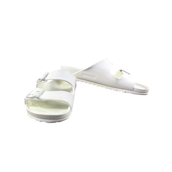 BIRKENSTOCK Arizona EVA SlipOn Sandal W10/M8 White Light Pool  Made in Germany main image 10